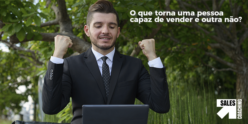 Vendedor com talentos naturais